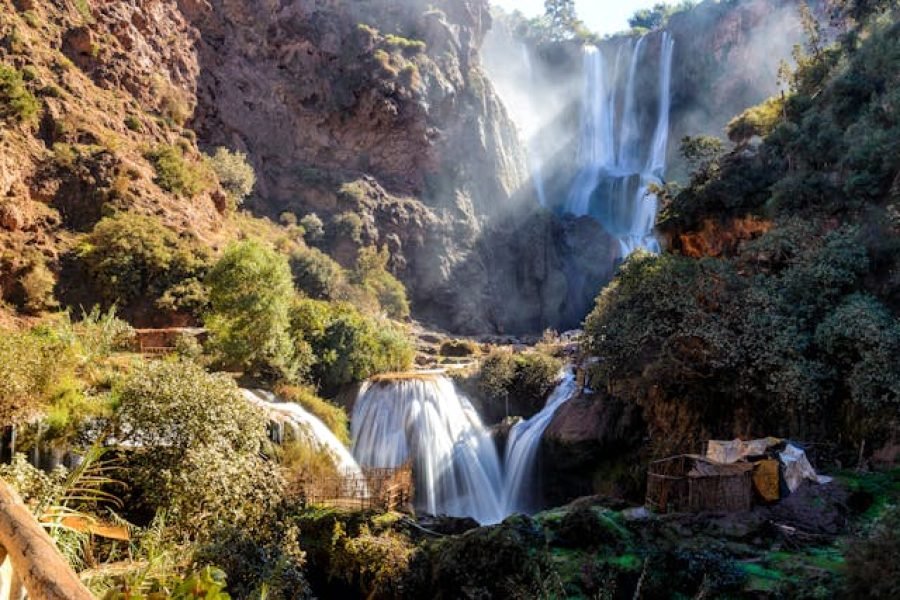 From Marrakech : Privet Full Day Trip to Ouzoud Waterfalls