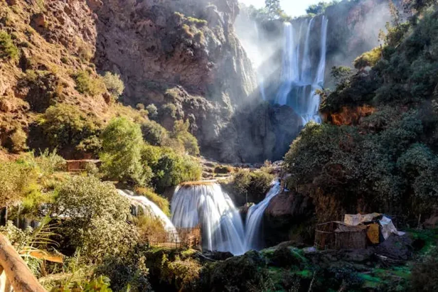 Ouzoud falls excursion from Marrakech private guided tour