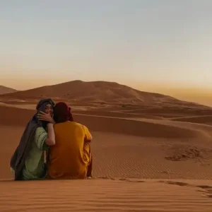 Erg Chebbi golden dunes day trip from Marrakech to Merzouga