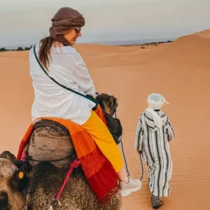 Camel trekking Sahara desert private tour from Marrakech