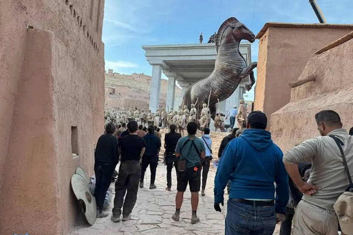 Ait Benhaddou Movie Set – The Odyssey (2026) Filming Location